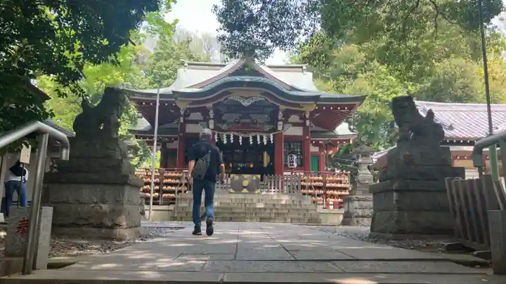 南沢氷川神社の御朱印