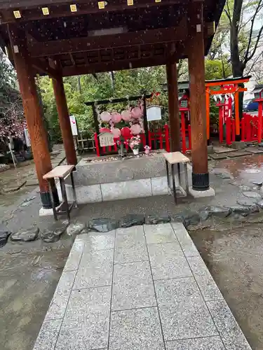 新田神社の手水舎
