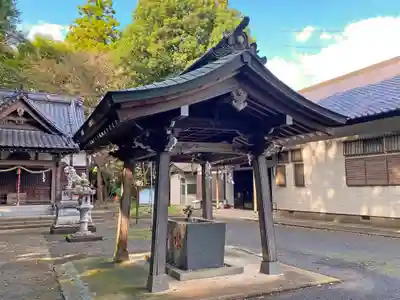 桑原神社の手水舎