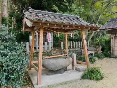 糸島市宇美八幡宮の手水舎