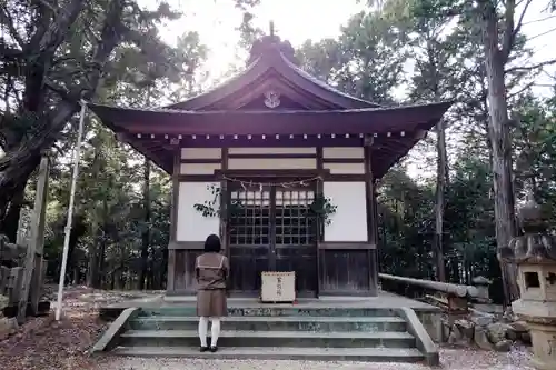 洲原社の本殿・本堂