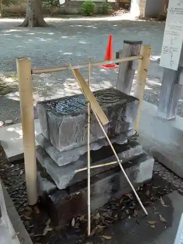 相模原氷川神社の手水舎