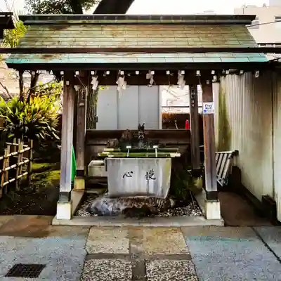 須賀神社の手水舎