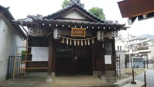 新井天神北野神社の本殿・本堂
