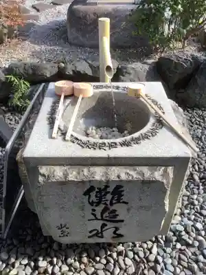 澁川神社（渋川神社）の手水舎
