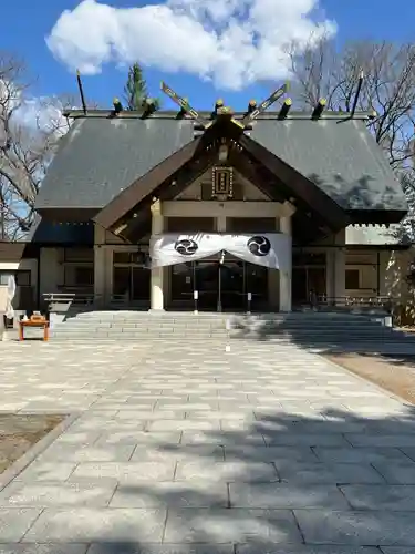 帯廣神社の本殿