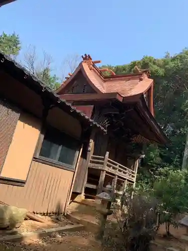 富任八幡宮の本殿・本堂