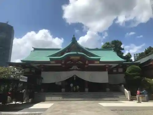 日枝神社の本殿・本堂