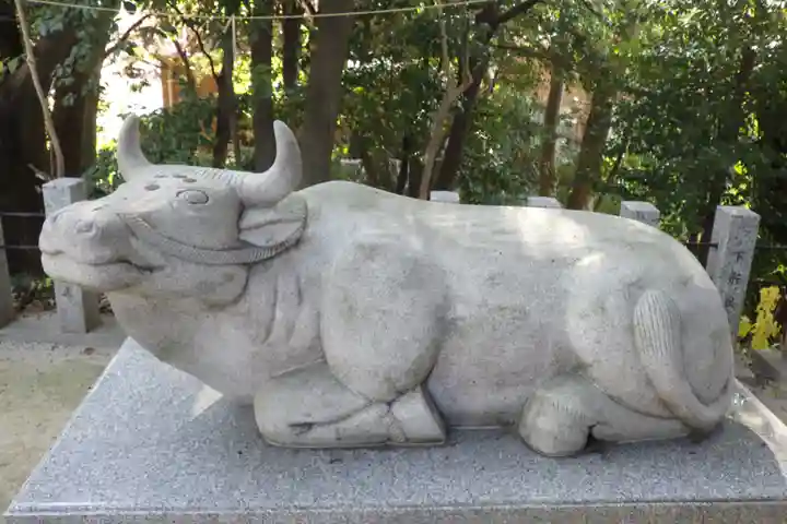 白山神社(二子町)の狛犬