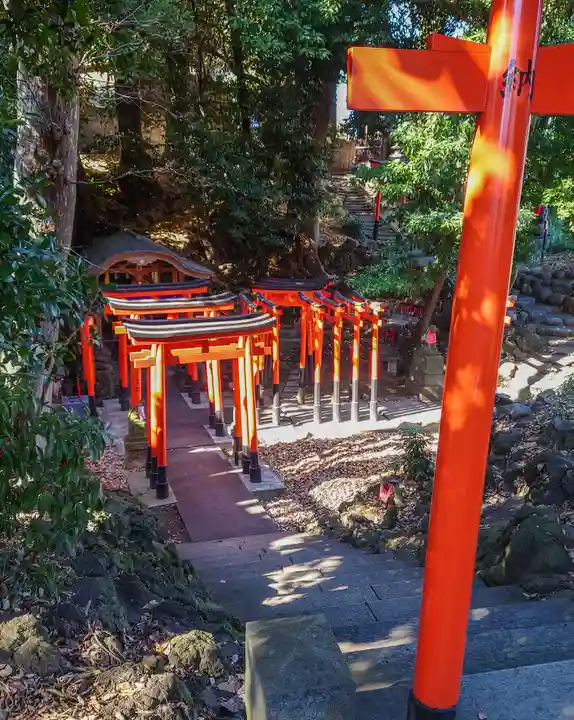 澤蔵司稲荷(慈眼院)の鳥居