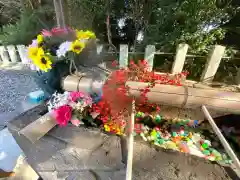 佐野赤城神社の手水