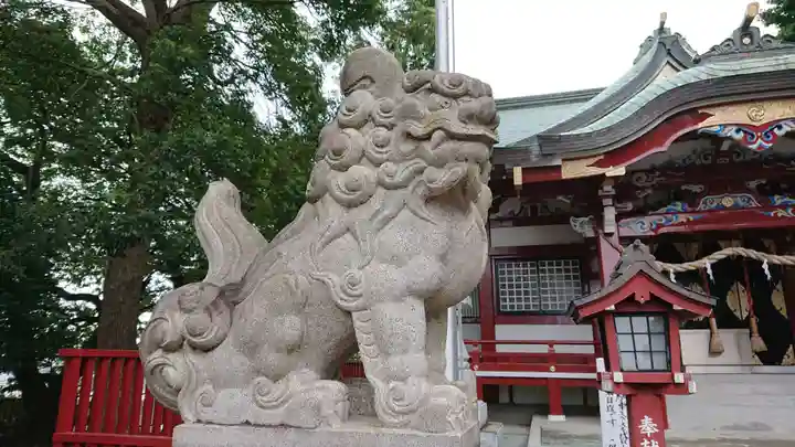 熊野神社の狛犬