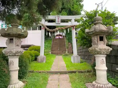 九重神社の鳥居