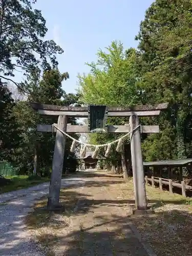 網戸神社の鳥居