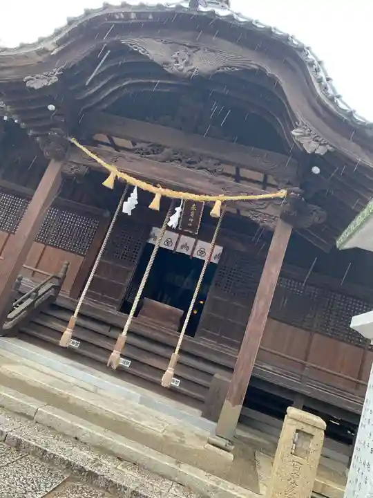 赤嵜神社の本殿・本堂