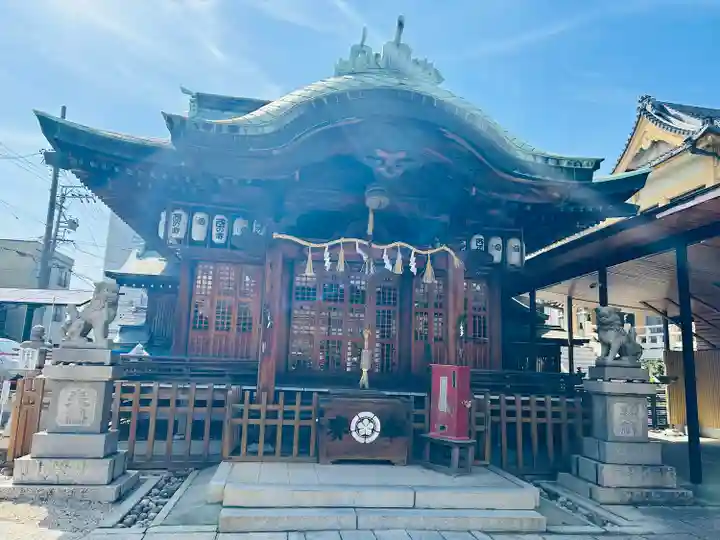 素盞男神社の本殿・本堂
