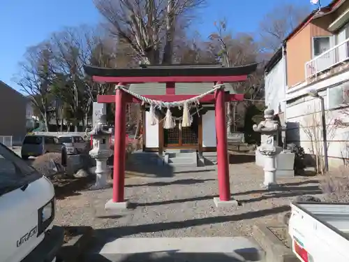 小室浅間神社の鳥居