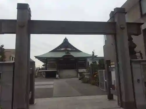 長善寺の山門・神門