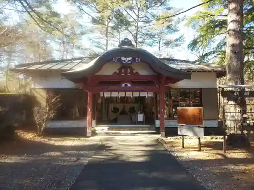 無戸室浅間神社(船津胎内神社)の本殿