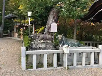 長岡天満宮の狛犬