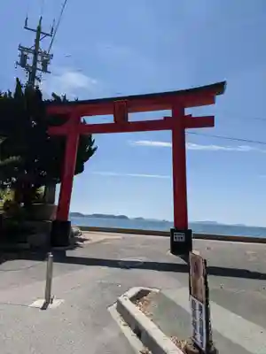 羽豆神社の鳥居