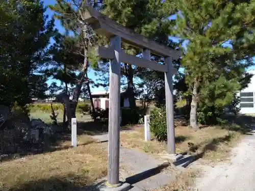 秋葉社（平坂町）の鳥居
