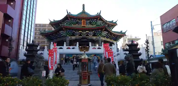 横濱媽祖廟の本殿・本堂