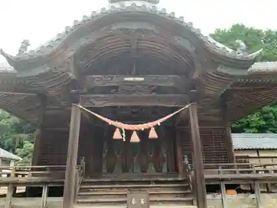 八幡社の本殿・本堂