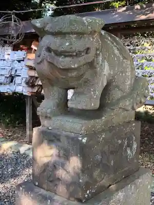 菊田神社の狛犬