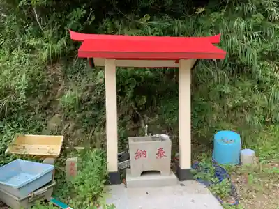 熊野神社の手水舎