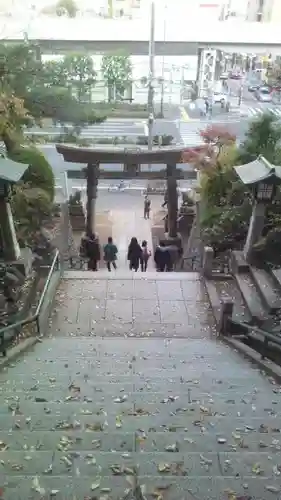 品川神社の鳥居