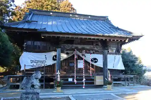 油井神社の本殿