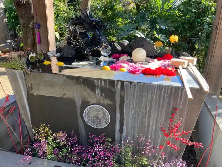 法輪寺の手水舎