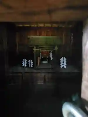 安智羅神社(松尾古城跡)の本殿・本堂