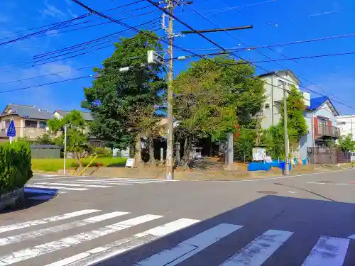 白山社（花池）の自然