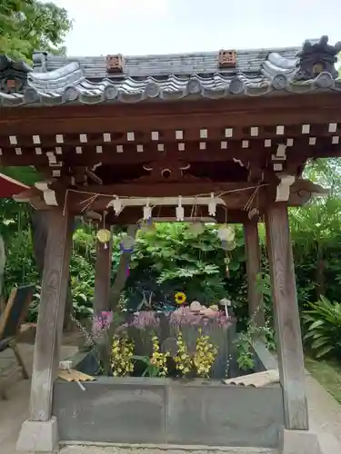 法輪寺の手水舎