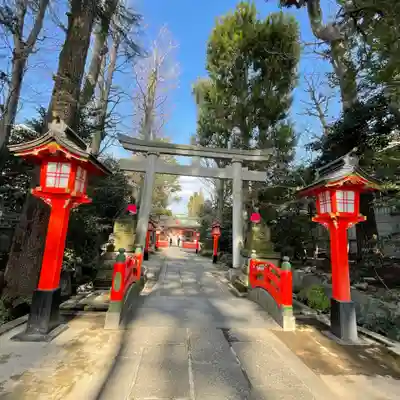馬橋稲荷神社の鳥居