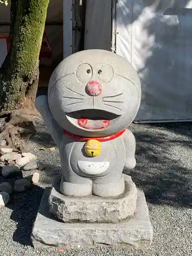 富知六所浅間神社の狛犬