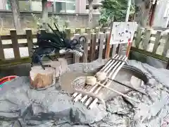 橘樹神社の手水