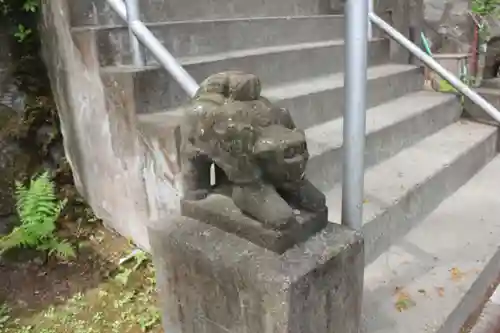 藤原比古神社の狛犬