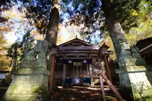 隠津島神社の本殿・本堂