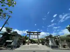 生國魂神社の鳥居