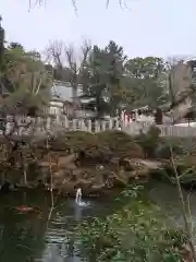 筑波山神社の庭園