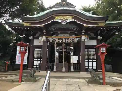 川越八幡宮の本殿