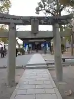 坂本八幡宮の鳥居