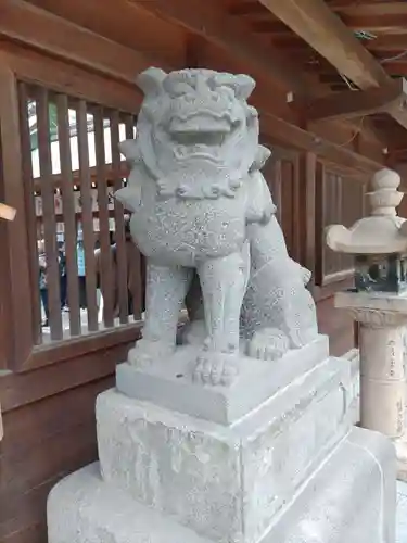 櫛田神社の狛犬