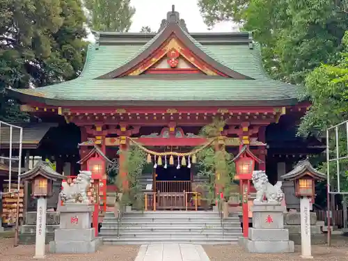 前川神社の本殿