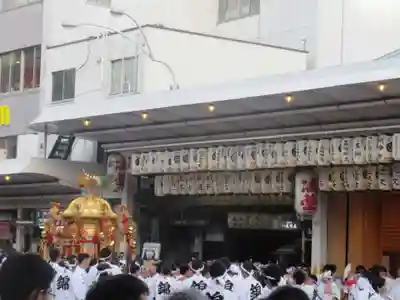 八坂神社御旅所のお祭り