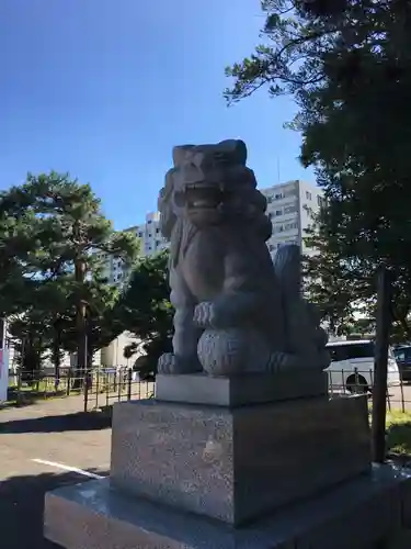 発寒神社の狛犬