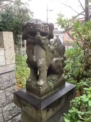 御田神社の狛犬